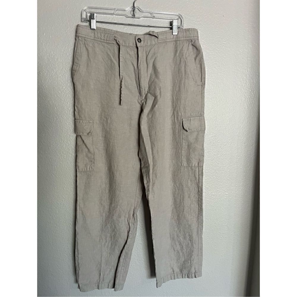 Claiborne Men’s Linen/Cotton Pants with string